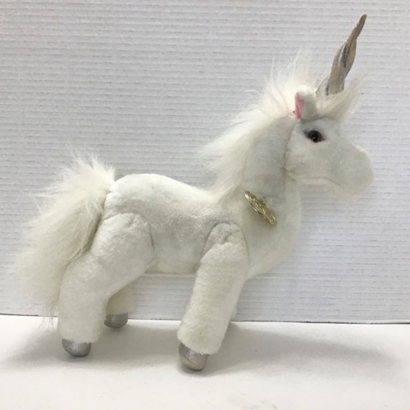 VTGGund Unicorn Horse Horn Fantasy 1990 10 inch Stuffed Animal Plush Toy - Picture 2 of 7